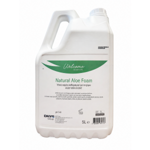 WELCOME Σαπούνι Αφρού Aloe Ecolabel 4*5lt