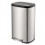 Κάδος Inox ΜΑΤ με Πεντάλ 55lt