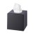 Cosmetic Cube Μαύρο Ματ- Θήκη για χαρτομάντηλα 