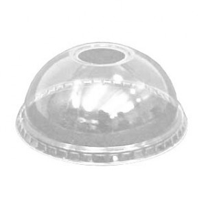 Καπάκι Dome Μπομπέ Διάφανο 100τεμ.