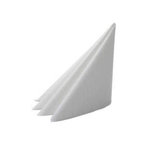 Χαρτοπετσέτες πολυτελείας 24x24cm 2ply Λευκές 